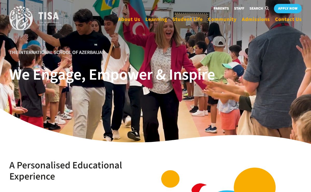 TISA | The International School of Azerbaijan Home - TISA | The International School of Azerbaijan