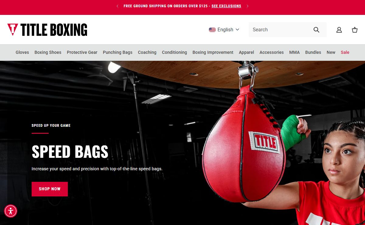 Title Boxing Equipment: Boxing Gloves, Punching Bags, Boxing Shoes
