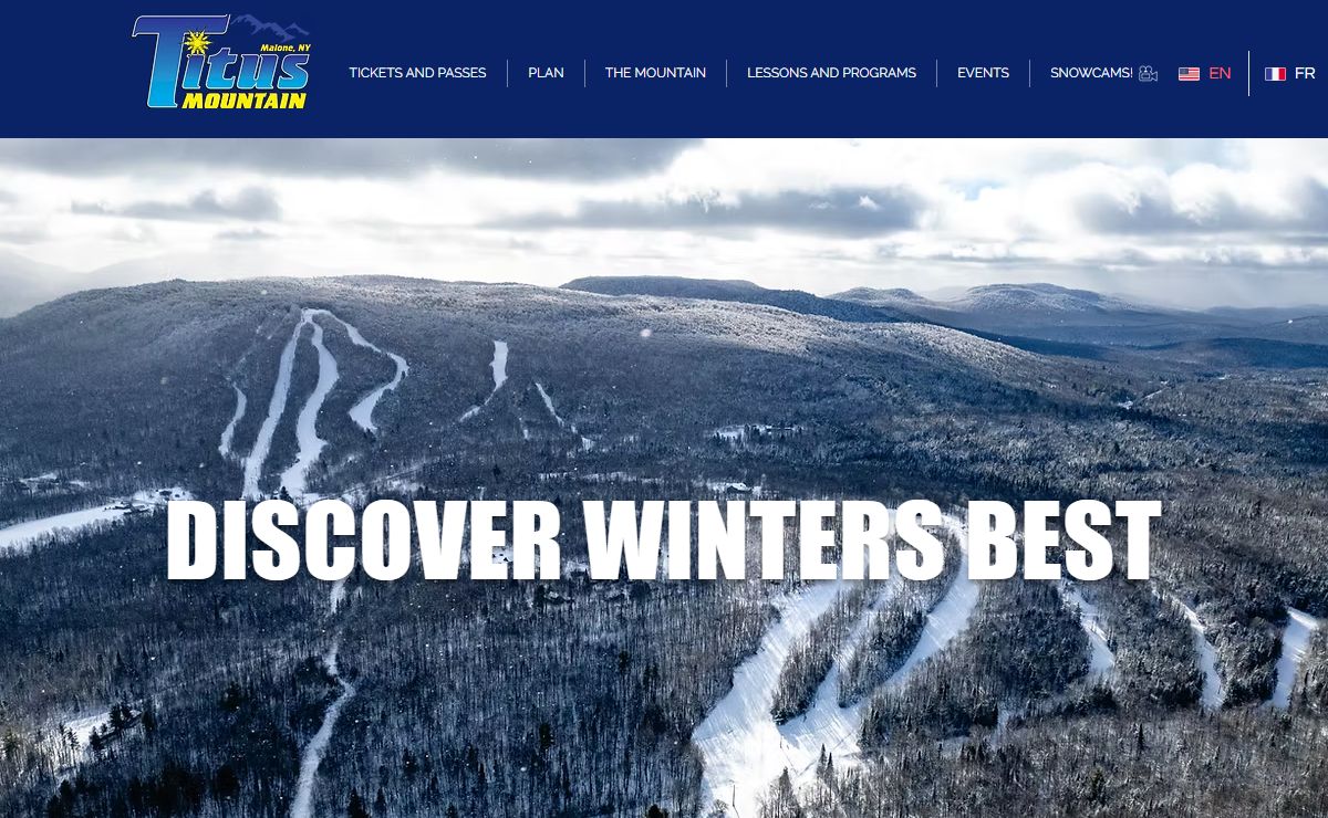 Ski Resort | Titus Mountain Family Ski Center | United States