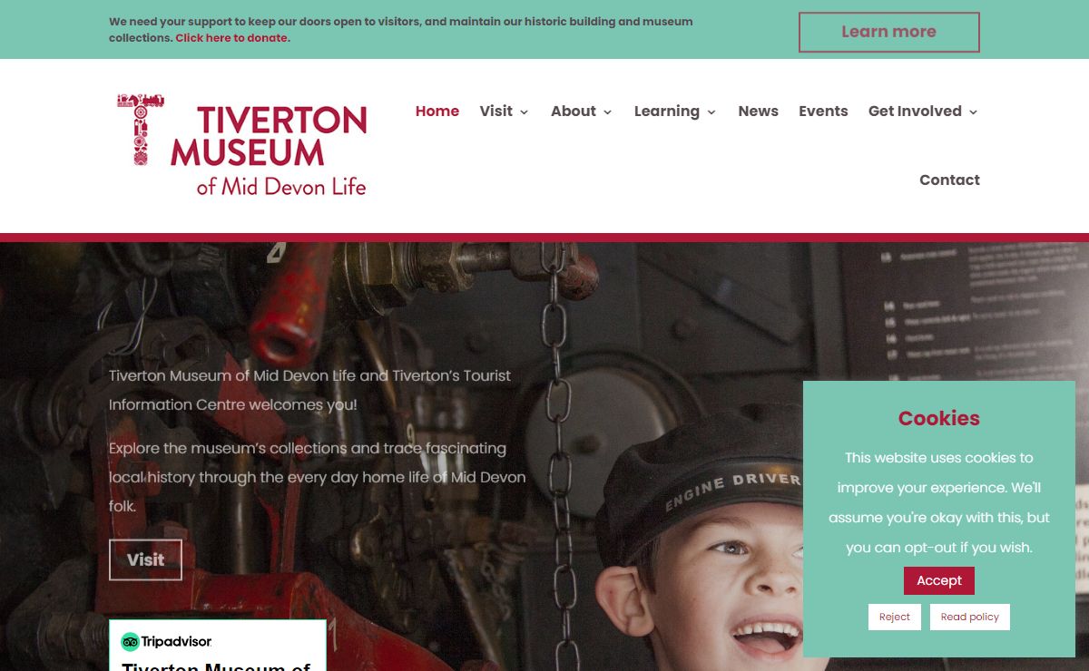 Tiverton Museum of Mid Devon Life | Proud to be family friendly