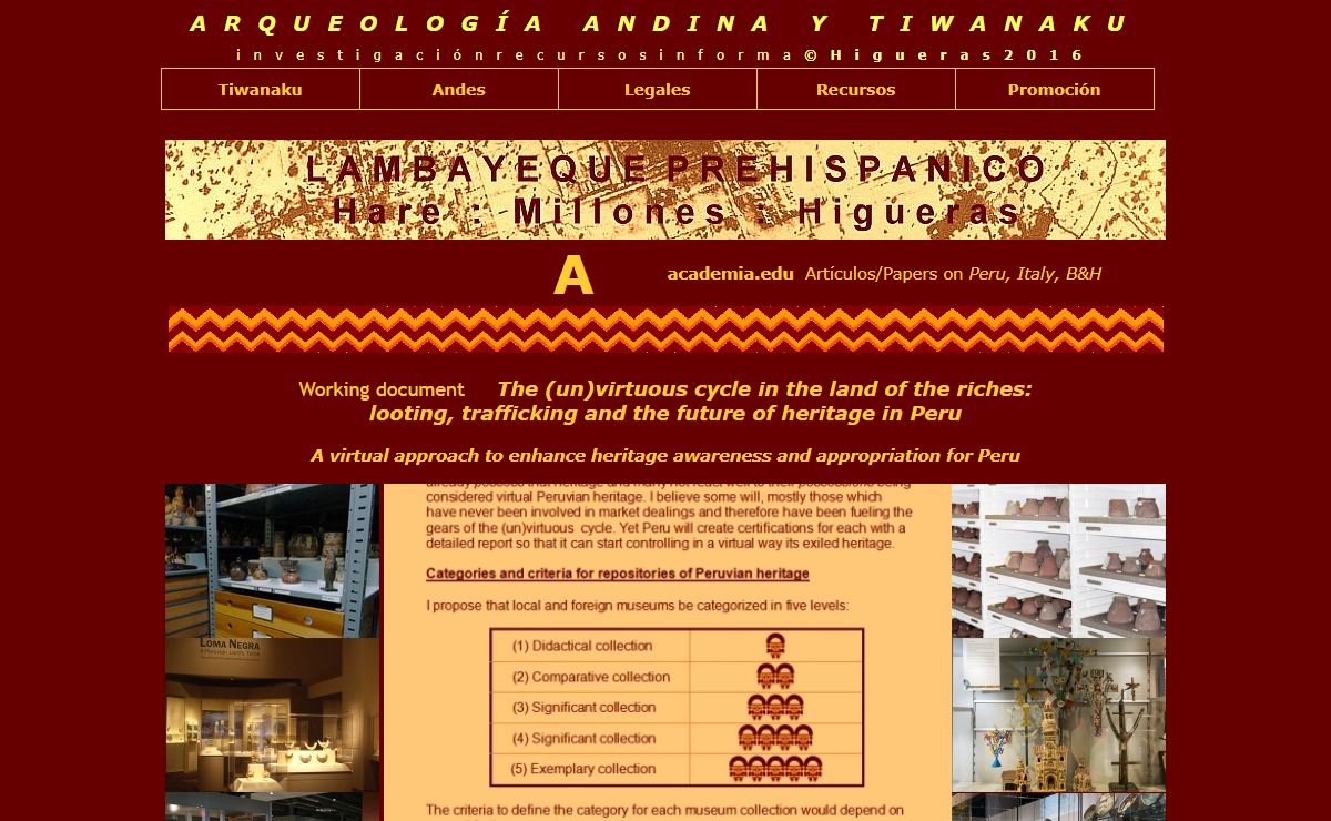 Arqueologia Andina y Tiwanaku Andean and Tiwanaku Archaeology