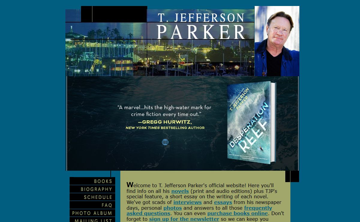 Author T. Jefferson Parker