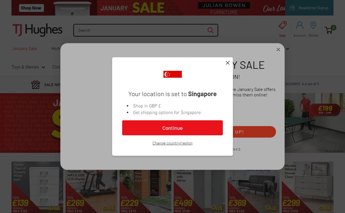 TJ Hughes | The Discount Department Store