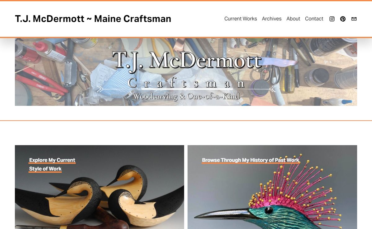 T.J. McDermott ~ Maine Craftsman