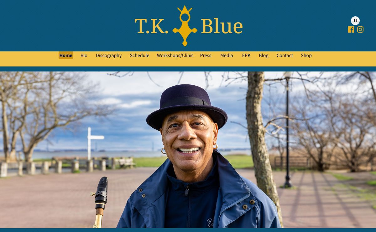 T.K. Blue – The Official Website