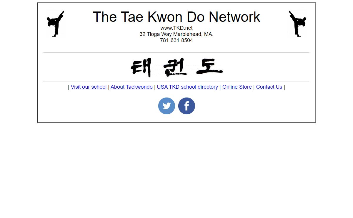 Tae Kwon Do Network