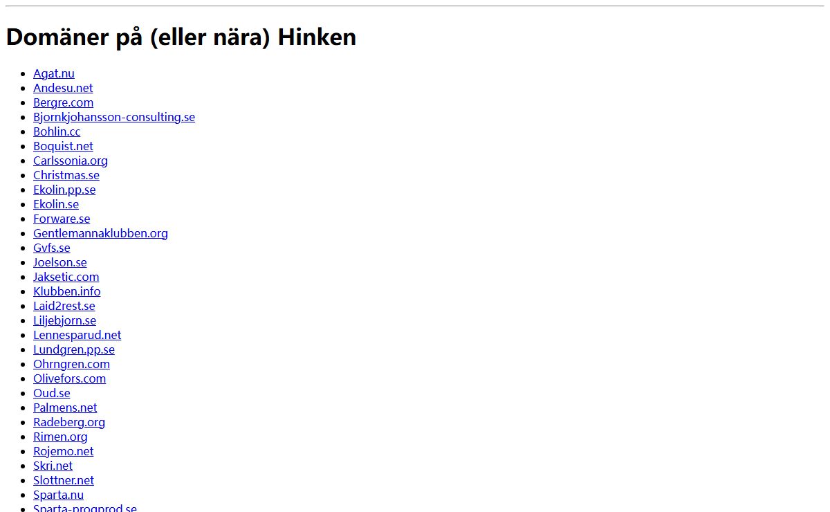 Hinken