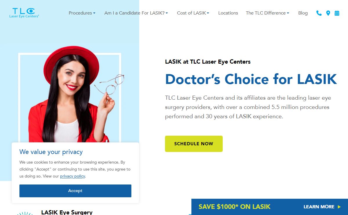 LASIK at TLC Laser Eye Centers – LASIK Eye Surgery at TLC