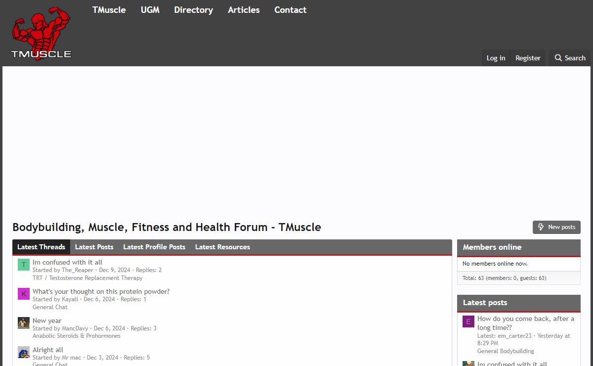 Bodybuilding, Muscle, Fitness and Health Forum - TMuscle