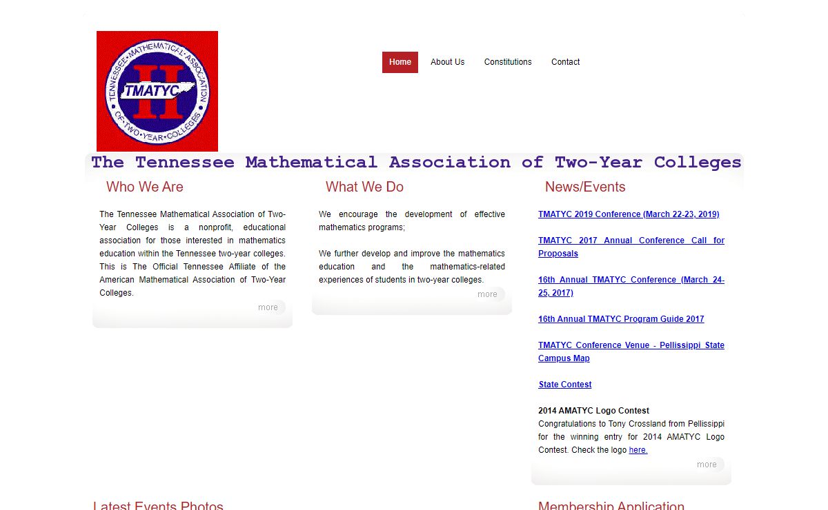 Tennessee Mathematical Association of Two-Year Colleges