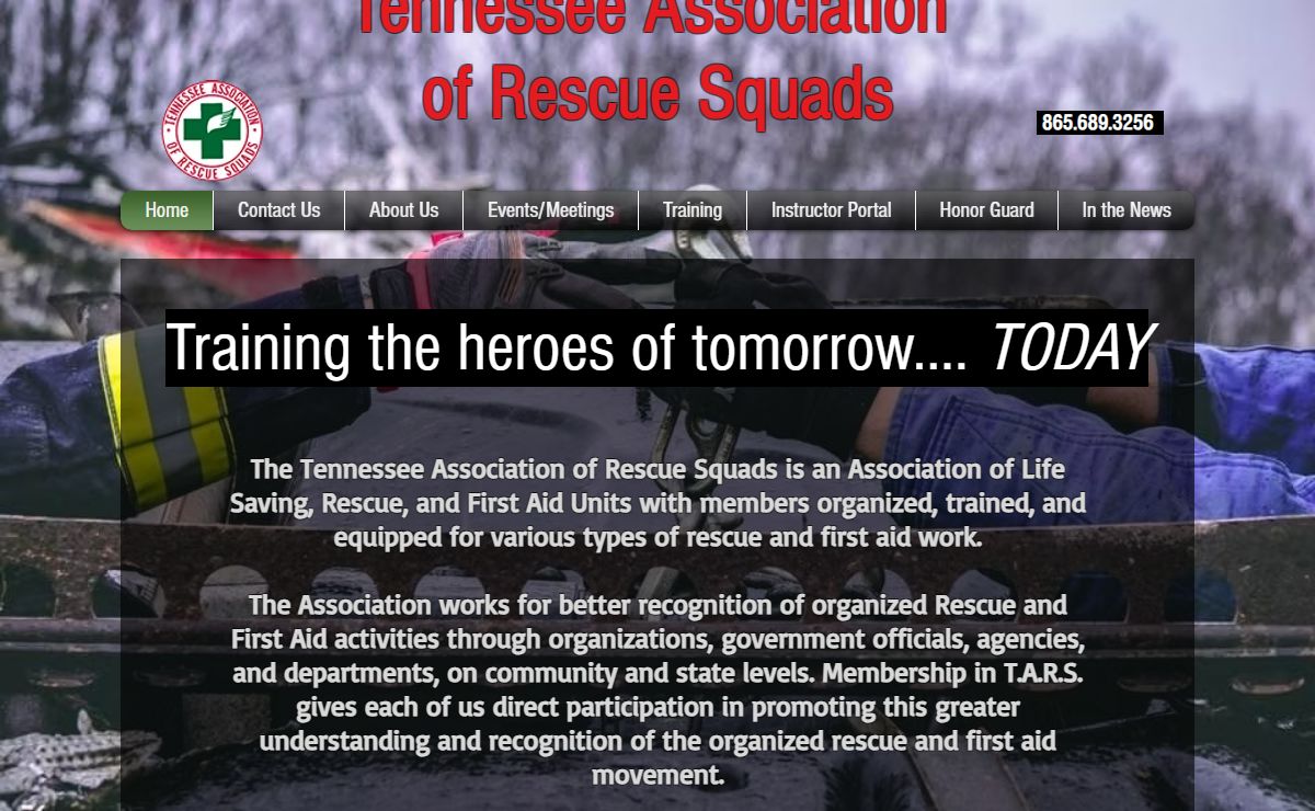 TN ASSOCIATION OF RESCUE SQUADS KNOXVILE TENNESSEE