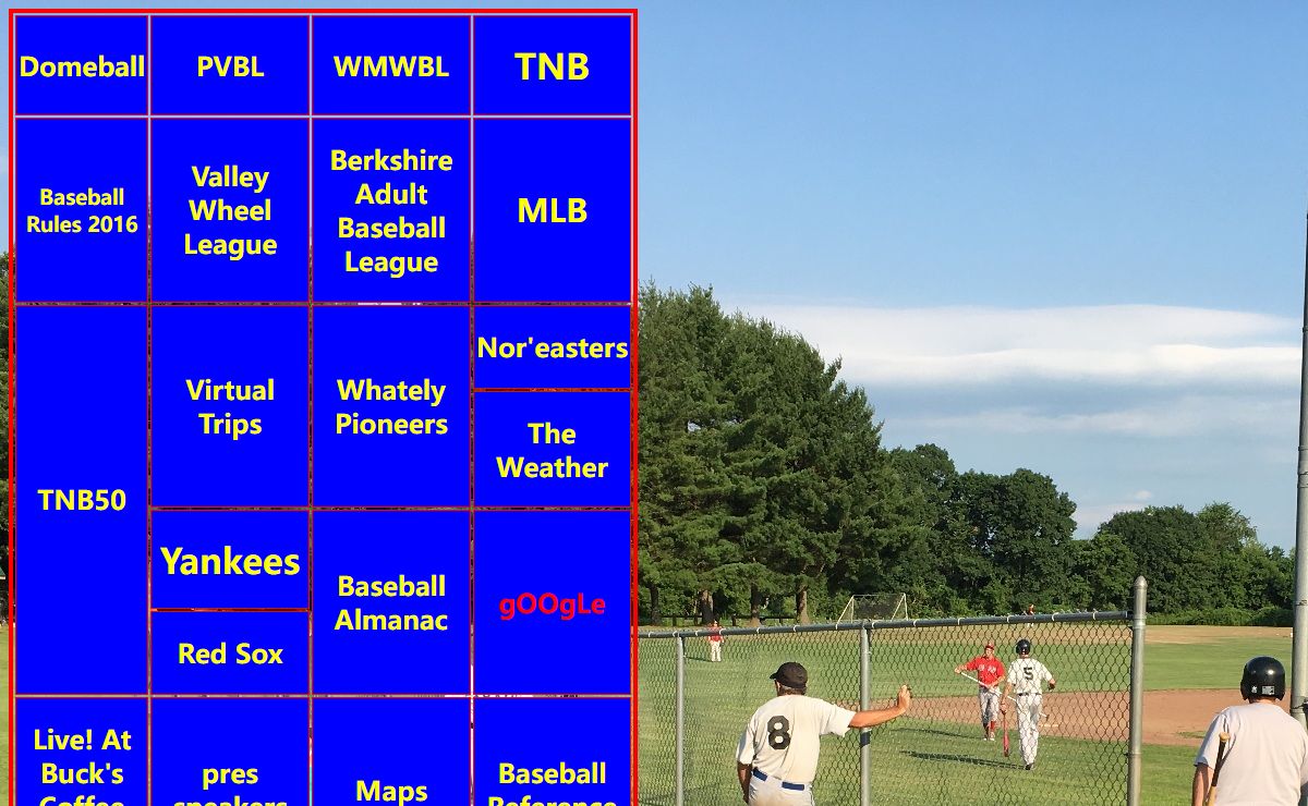 TNB...Thursday Night Baseball!..pickup baseball with your friends