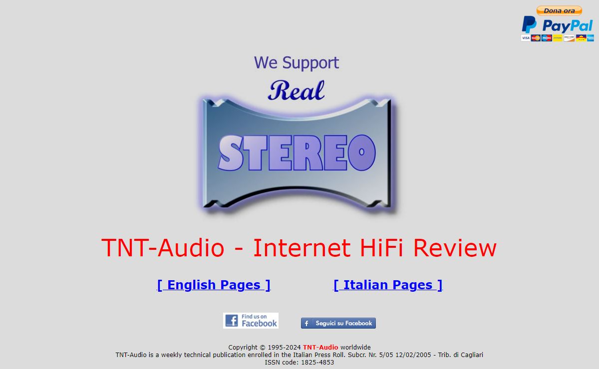 [TNT-Audio] - Internet HiFi audiophile magazine