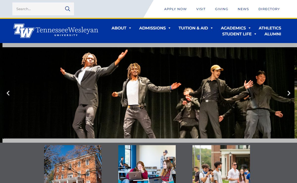 Home - Tennessee Wesleyan University in Athens, Tennessee