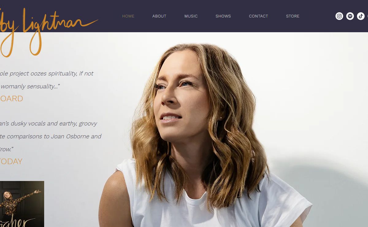 HOME | Toby Lightman | Singer-songwriter