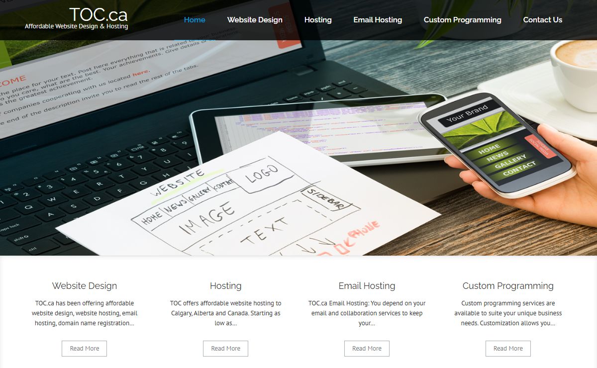 TOC.ca - Website Design & Hosting Calgary - TOC.ca