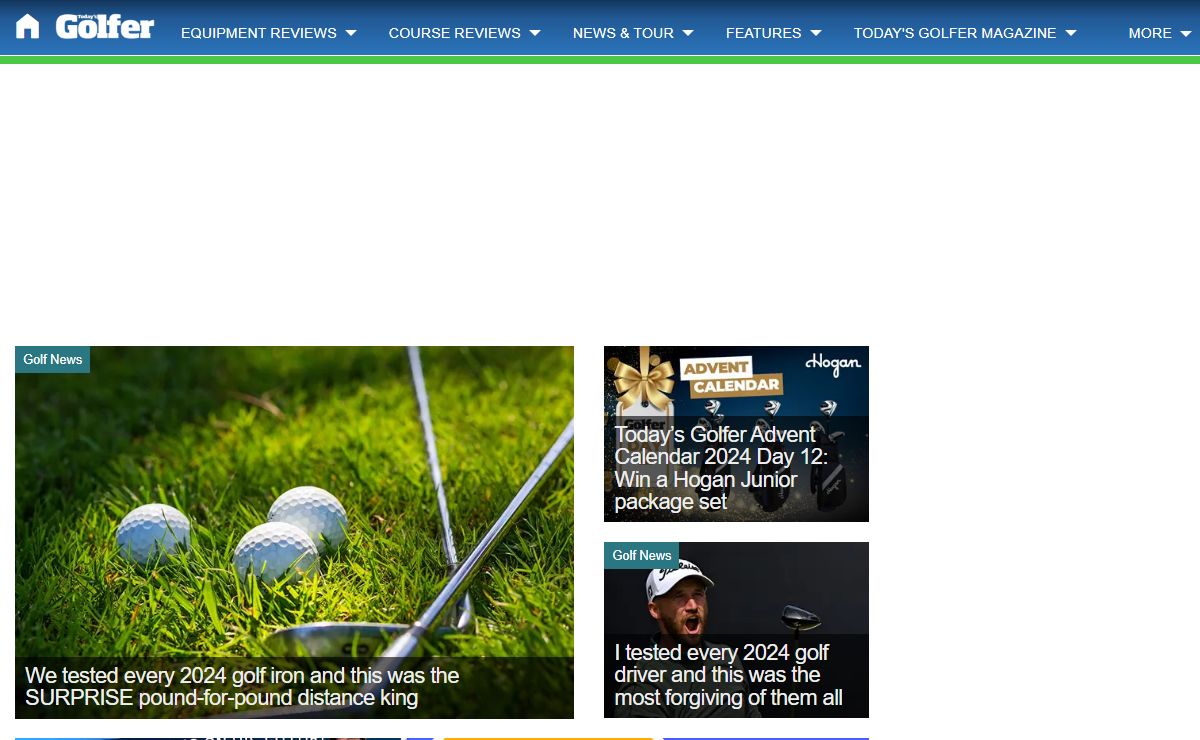 Today's Golfer, Latest News, Equipment & Course Reviews, Tips & Tuition