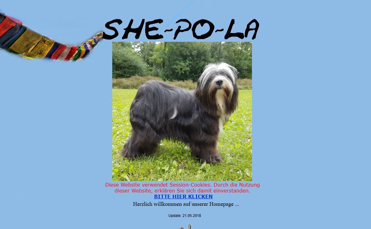 SHE-PO-LA ... unsere Tibet Terrier