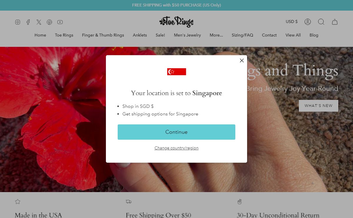ToeRings.com - Stylish Gold & Silver Toe Rings for Women & Men – www.ToeRings.com