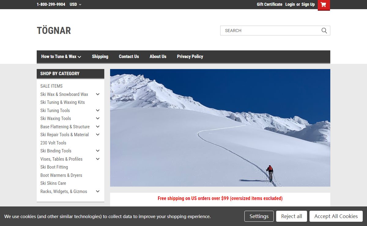 Ski Wax, Waxing Irons, Tuning & Ski Repair Tools