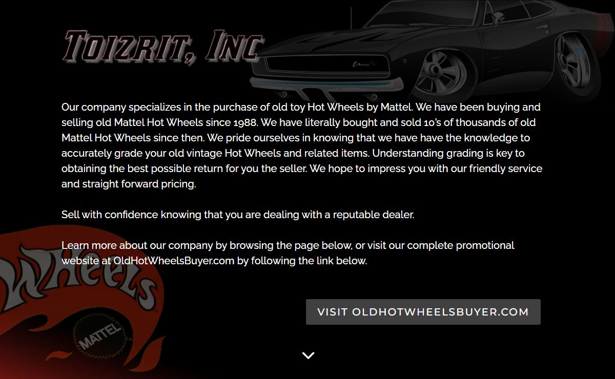 Old Redline Hot Wheels Wanted to Buy & Sell | Toizrit Inc.