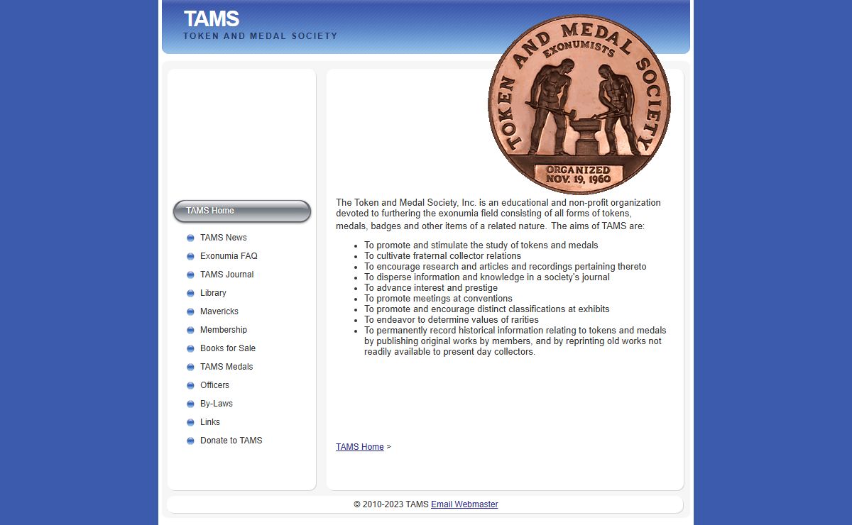 TAMS Home | TAMS
