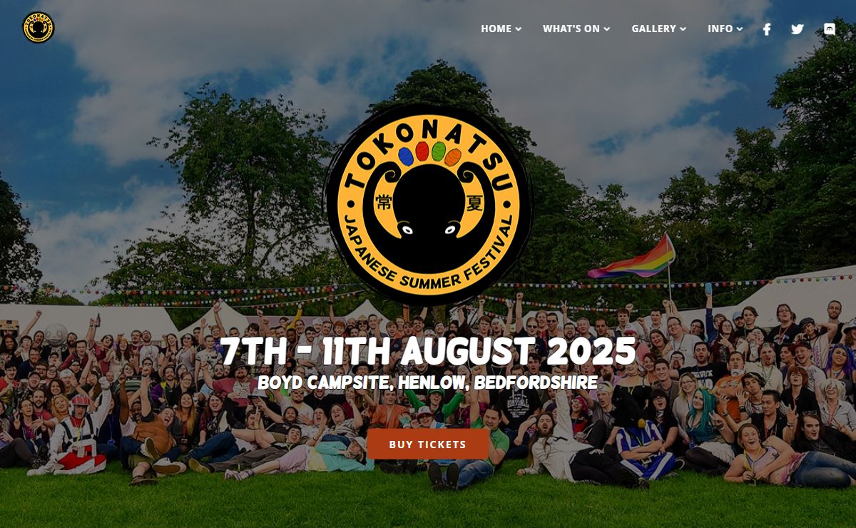Tokonatsu - Japanese Culture, Anime and Manga Camping Festival