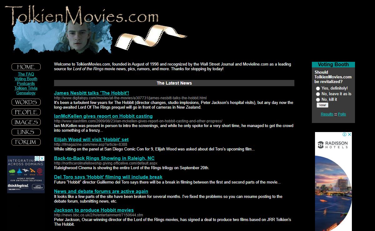 TolkienMovies.com - Lord of the Rings Movie News, Rumors, Photos, Writing and More!