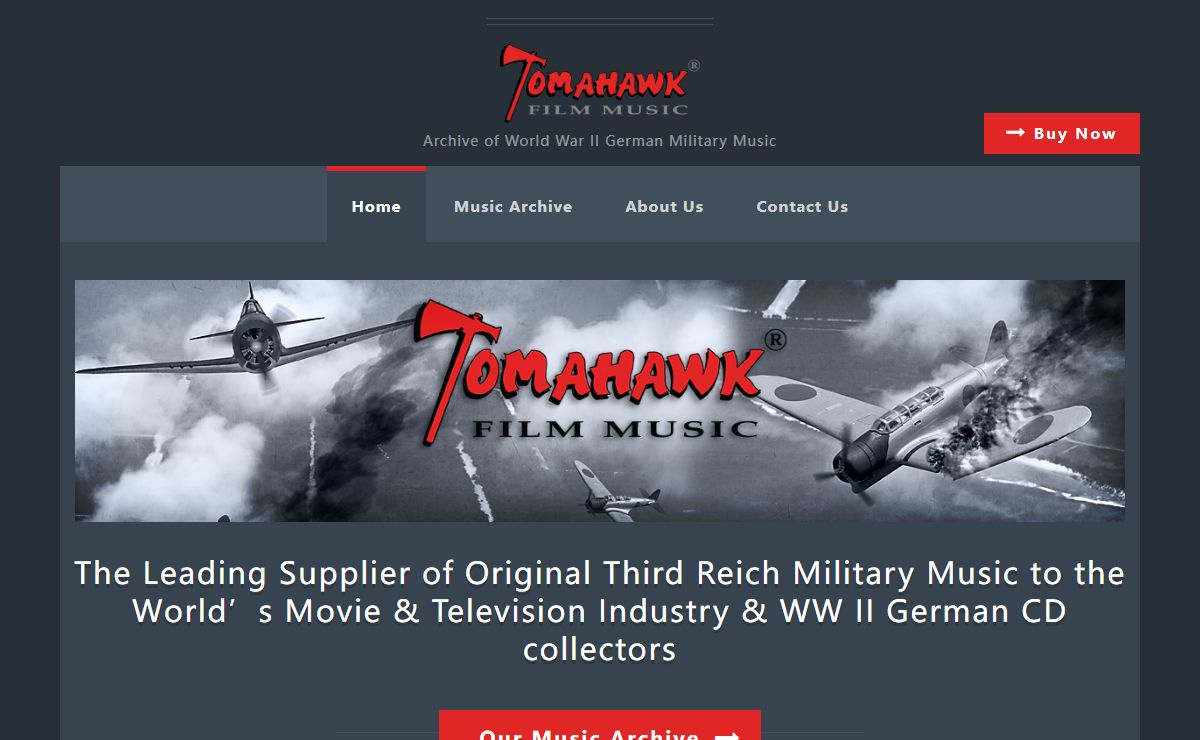 Tomahawk Film Music