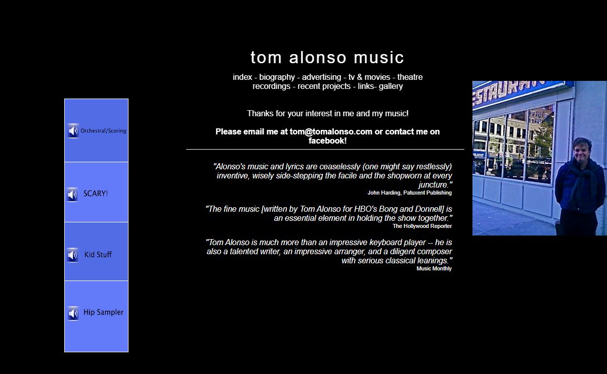 tom alonso music