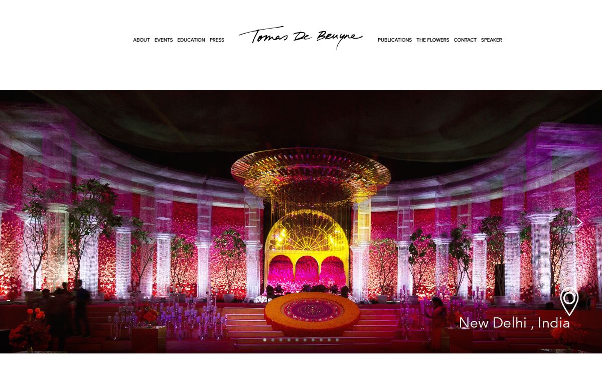 Floral Events | Tomas De Bruyne