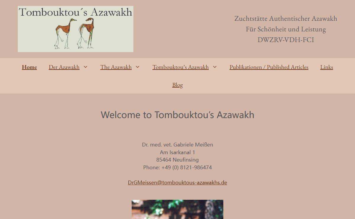 Home - Tombouktou's Azawakh