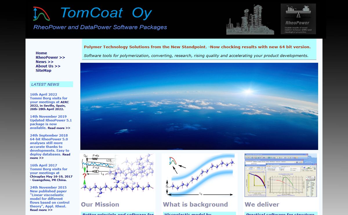 Welcome to the Polymer Technology Web