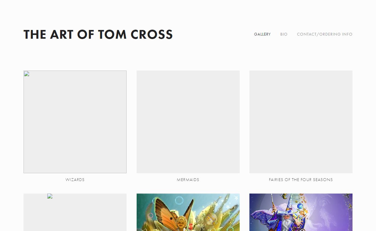 THE ART OF TOM CROSS