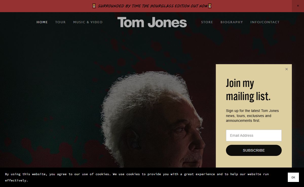 Tom Jones | Official Website