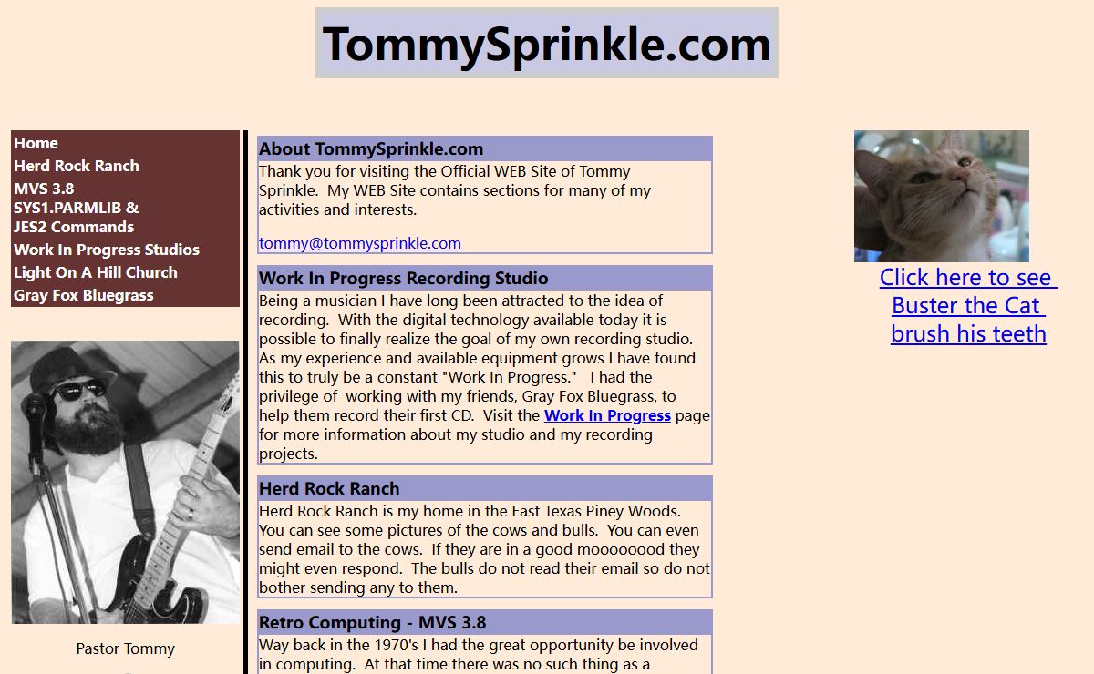 TommySprinkle.com