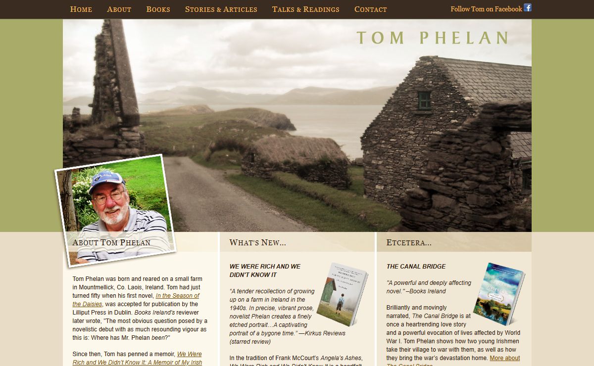 Tom Phelan | Author