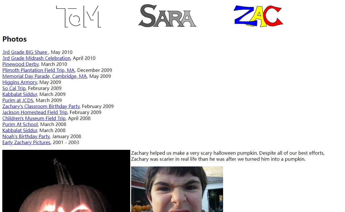 Tom Sara Zac