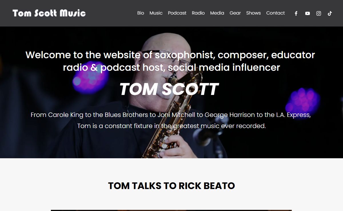 Tom Scott Music