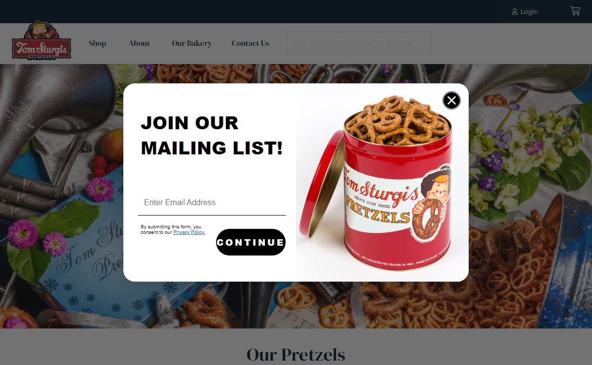 Tom Sturgis Pretzels – We're More Than Just Pretzels!