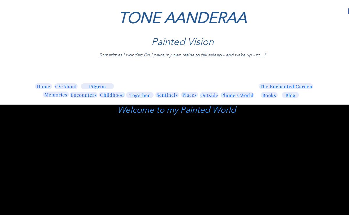 Tone Aanderaa Artist - Painted Vision | artist