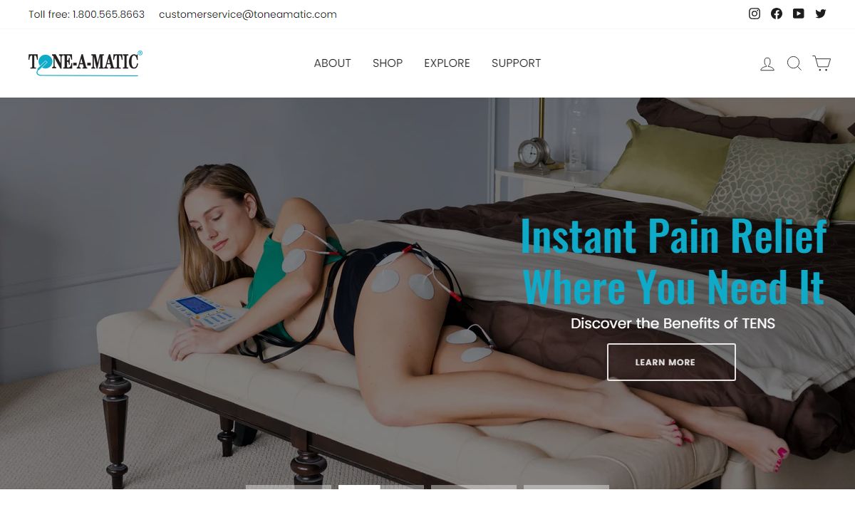 Muscle Stimulator Machine | TENS EMS Machine