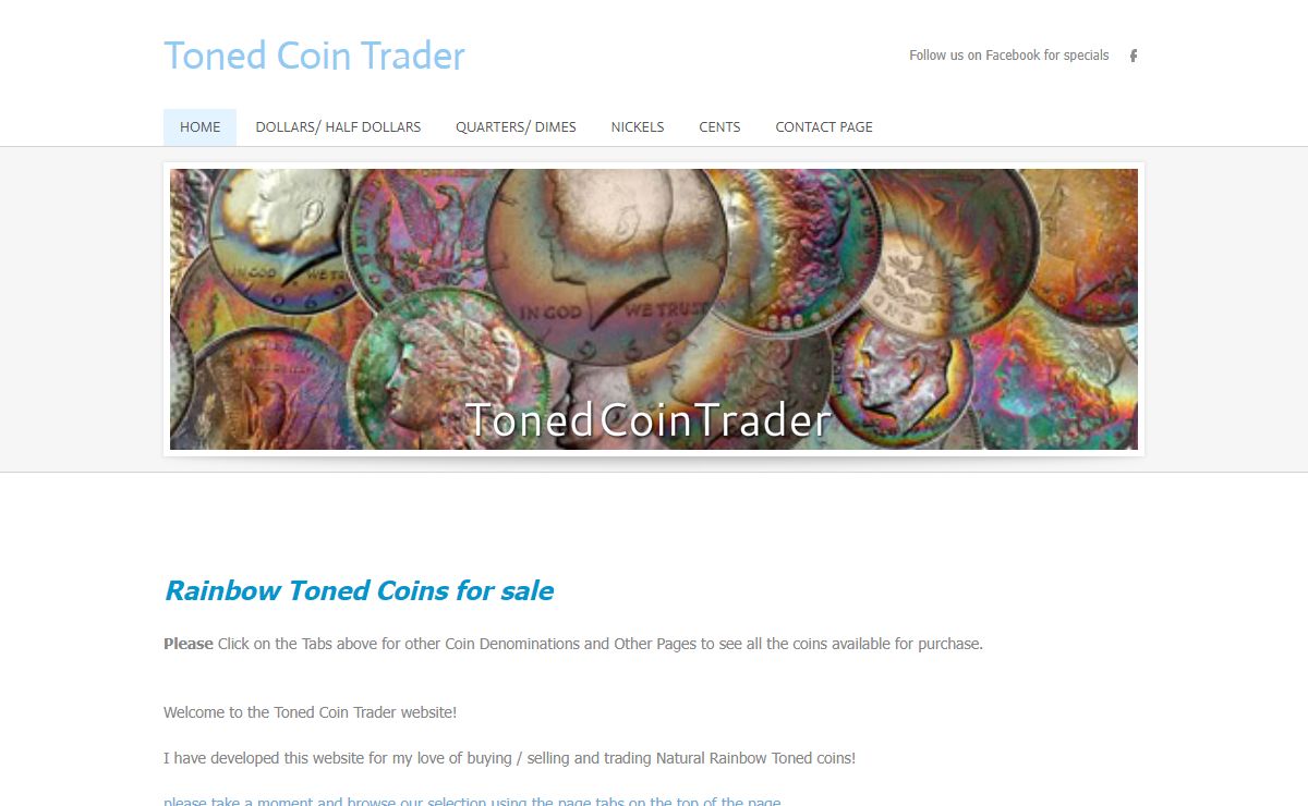 Toned Coin Trader - Home