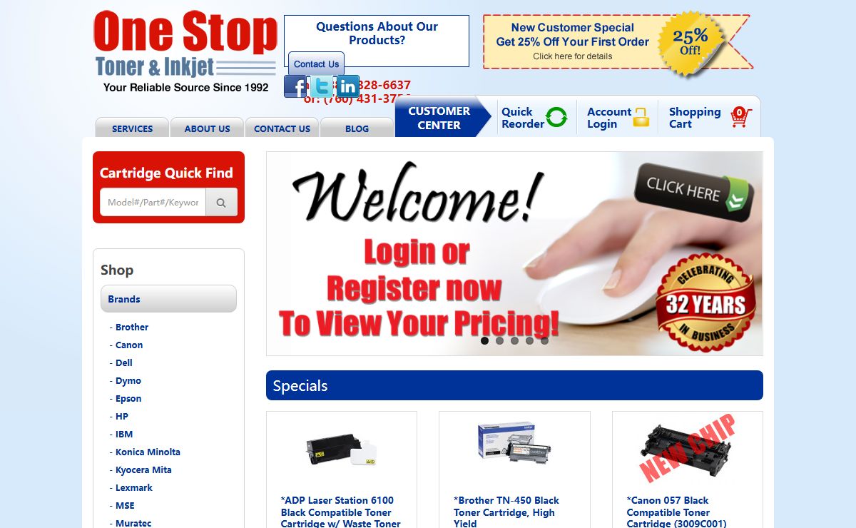 One Stop Toner and Inkjet