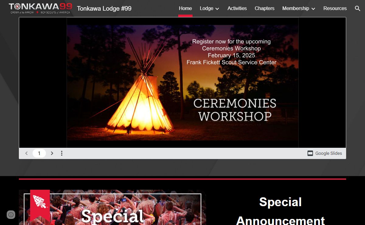Tonkawa Lodge #99