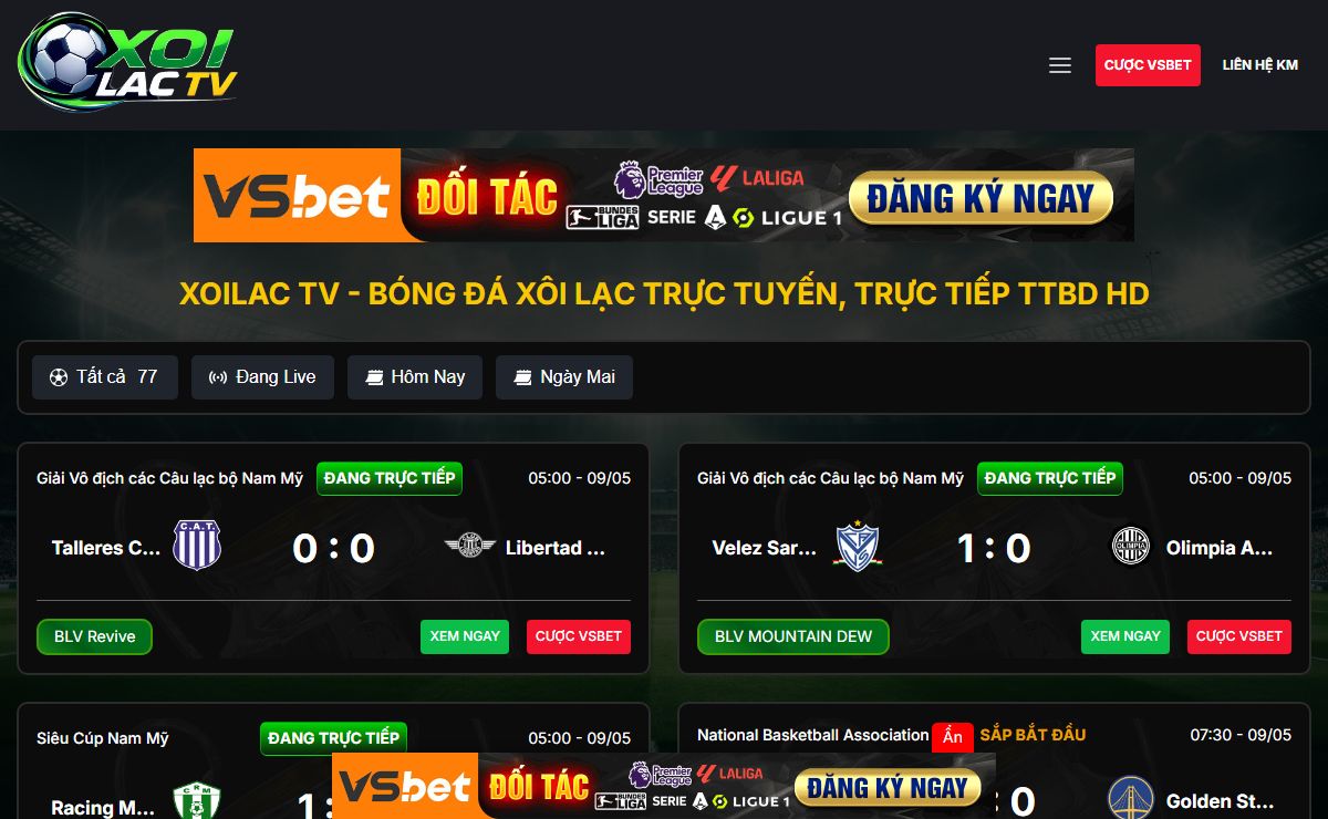 Xoilac TV - Bóng đá Xôi Lạc Trực Tuyến, Trực Tiếp TTBD HD