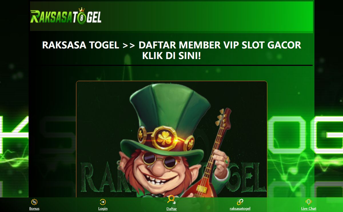 RAKSASA TOGEL >> Daftar Member Vip Slot Gacor Klik Di Sini!