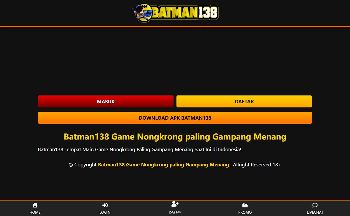 Batman138 Game Nongkrong paling Gampang Menang