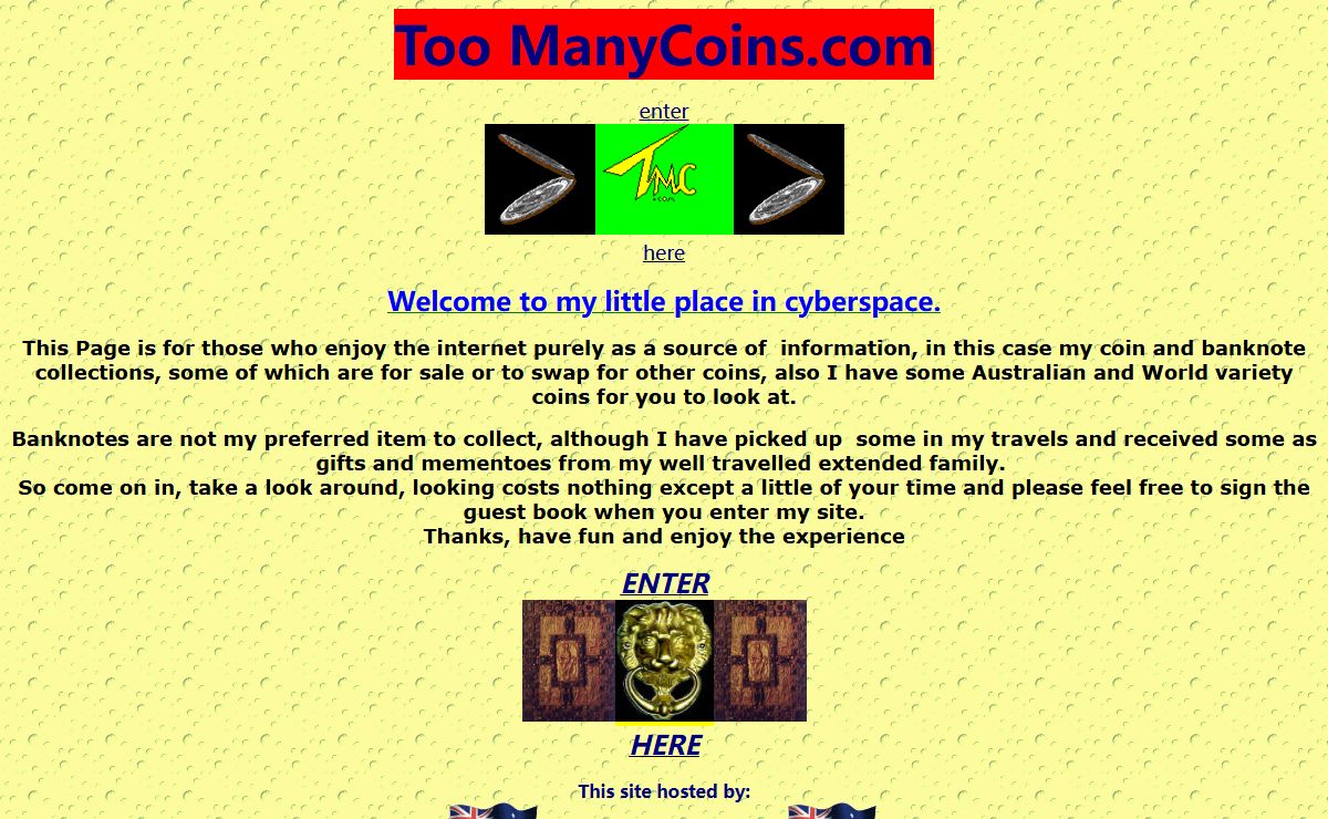 toomanycoins.com