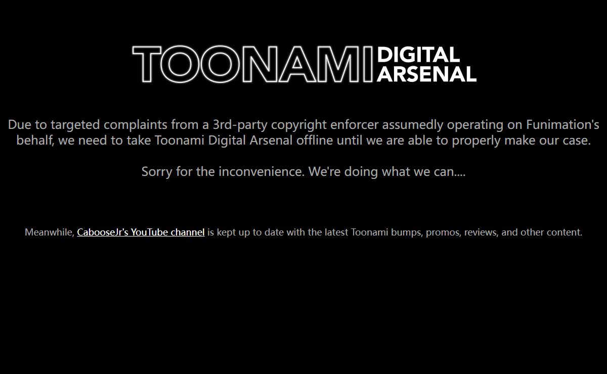 Toonami Digital Arsenal